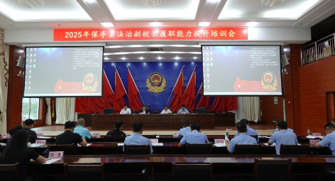 海南保亭法院干警受邀在县法治副校长培训会上分享经验