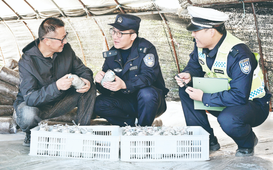 安徽马鞍山市：“田园警务”助力乡村振兴