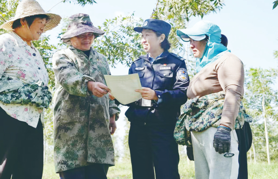 安徽滁州市：碧根果园话治安