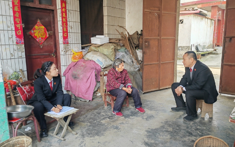 河南省南阳市西峡县法院：判后回访解民忧 司法温情暖重阳