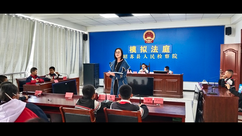 法治护航青春 观测赋能成长——新疆昭苏县组织开展青少年法治素养观测实践活动