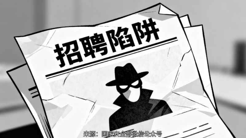 境外间谍以兼职为名拉拢我青年学生