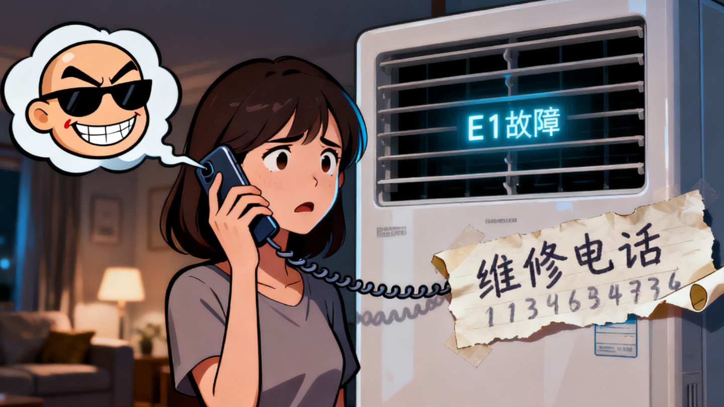 空调维修遇假“客服” 维修乱象何时休