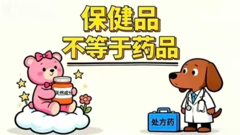 中国消费者协会等提示：保健食品不是药品，不能替代药物治疗