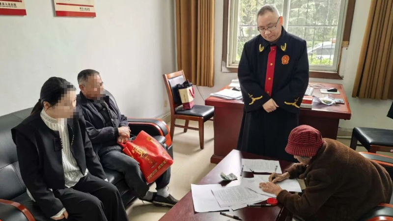 河南省商丘市睢县法院董店法庭：院墙邻树起纠纷，府院联动巧化解