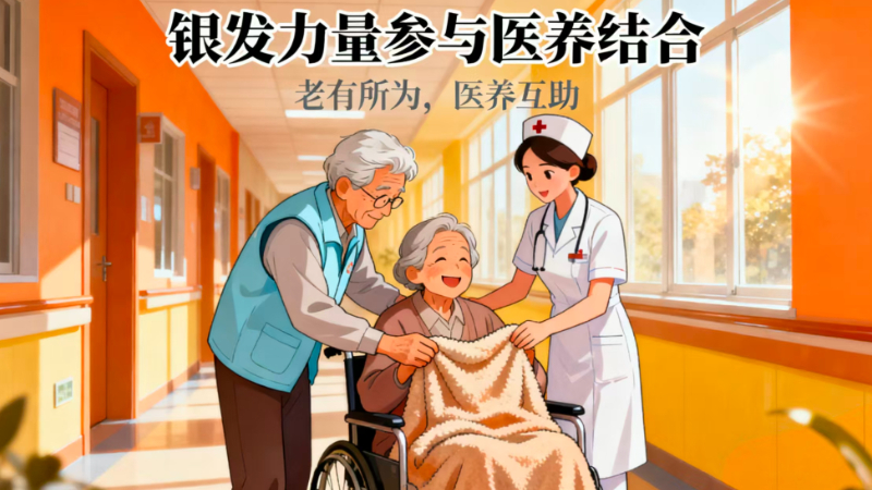 我国鼓励“银发力量”参与医养结合服务