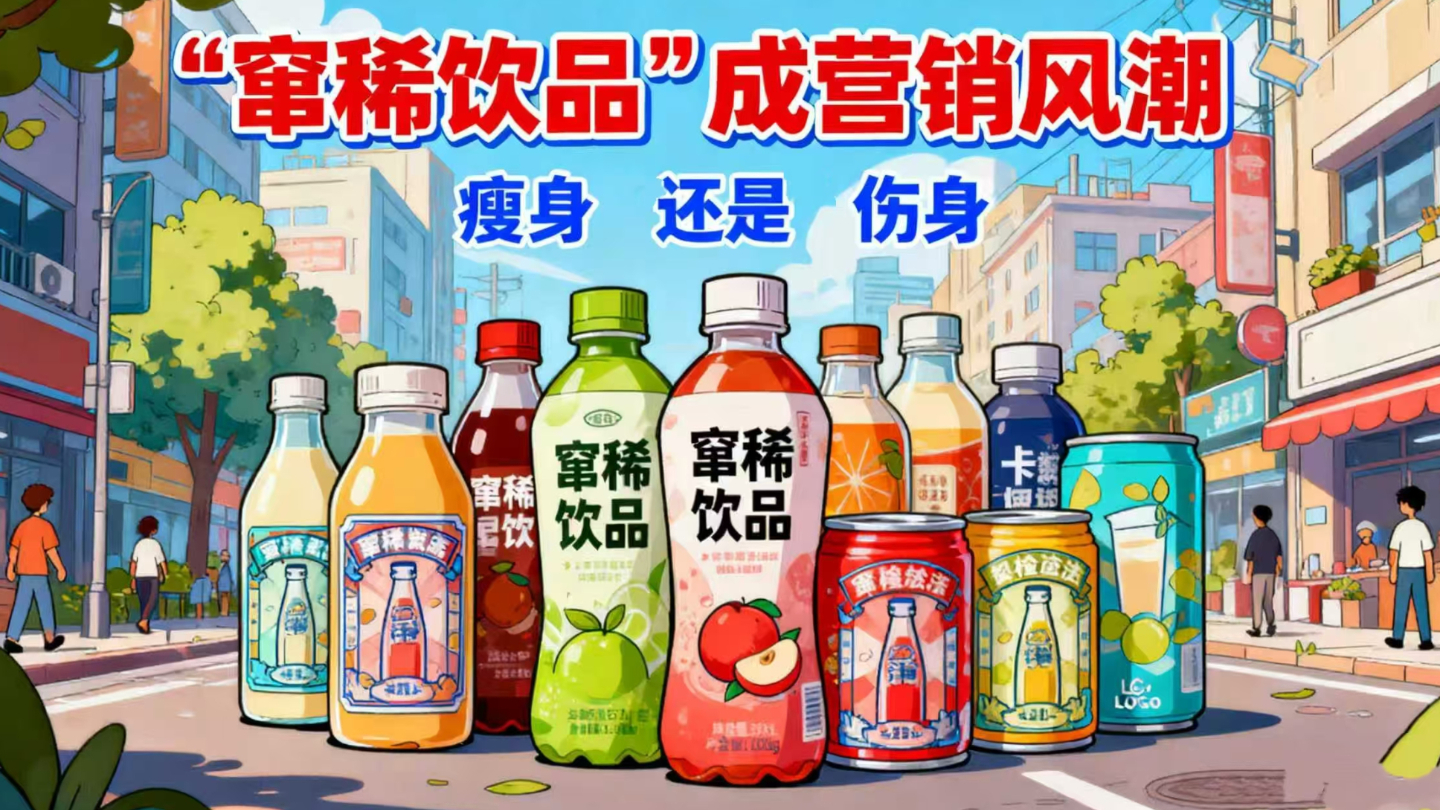 “窜稀饮品”成营销风潮，“瘦身”还是“伤身”？