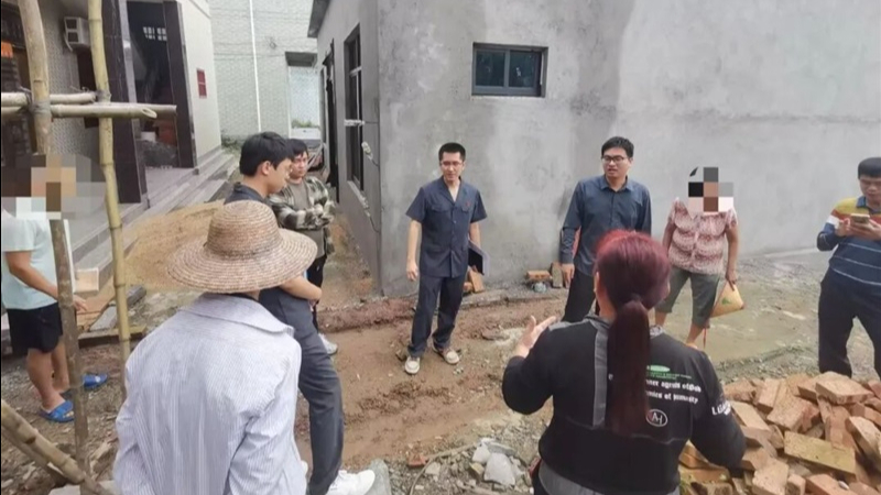 海口琼山法院三门坡法庭运用“四所一庭一中心”机制化解邻里土地纠纷