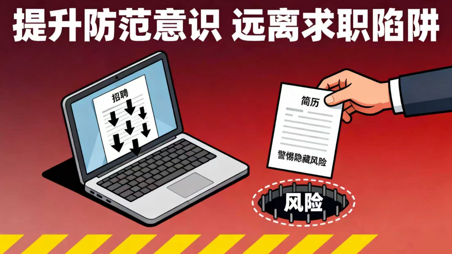 @求职者：提升防范意识 远离求职陷阱