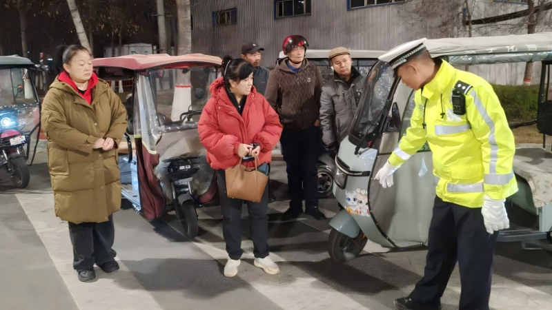 新疆生产建设兵团第八师石河子市城区公安局交通管理大队启动专项整治 剑指低速三轮四轮机动车非法加装乱象