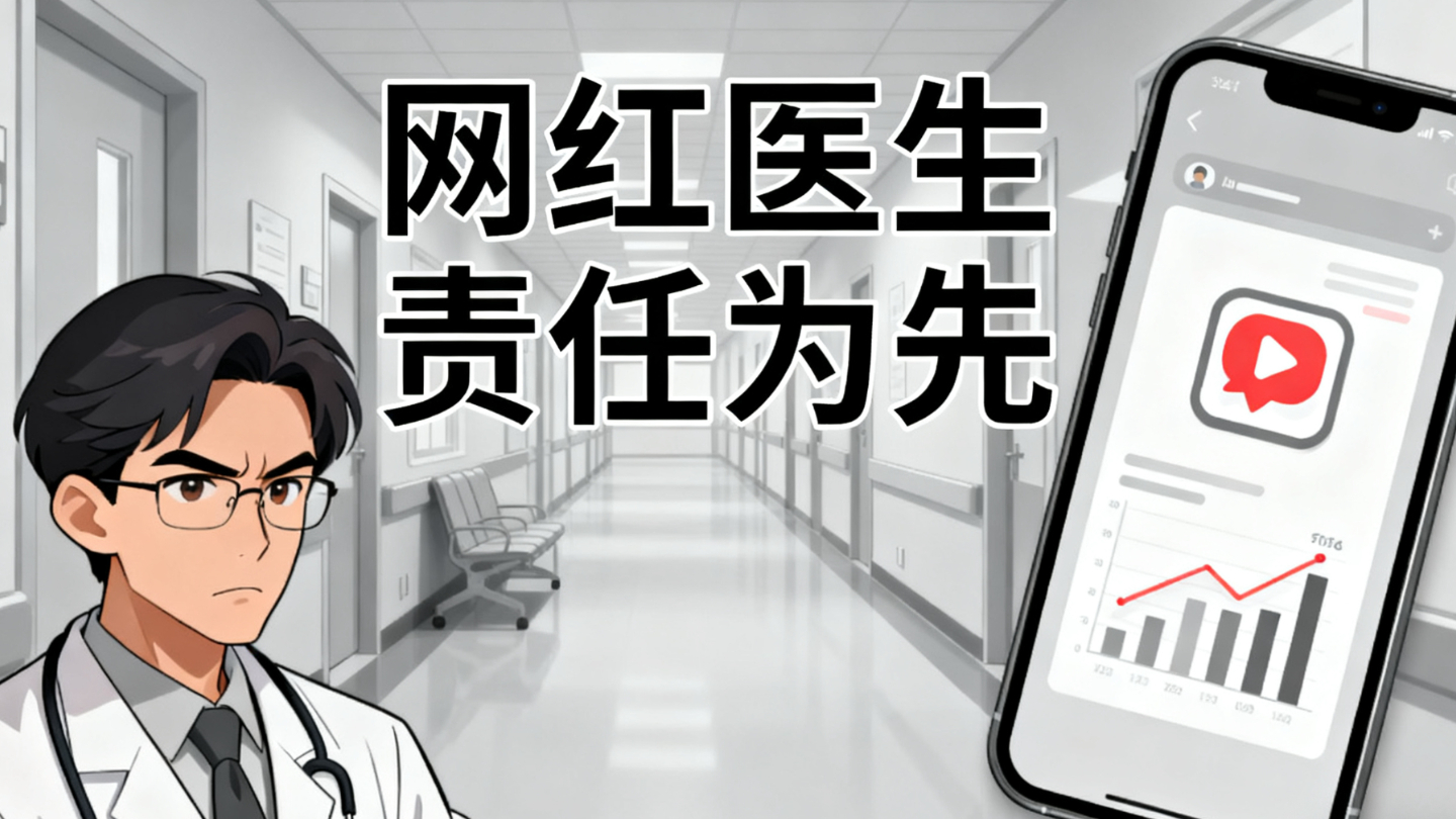 “网红医生”有流量更要负责任