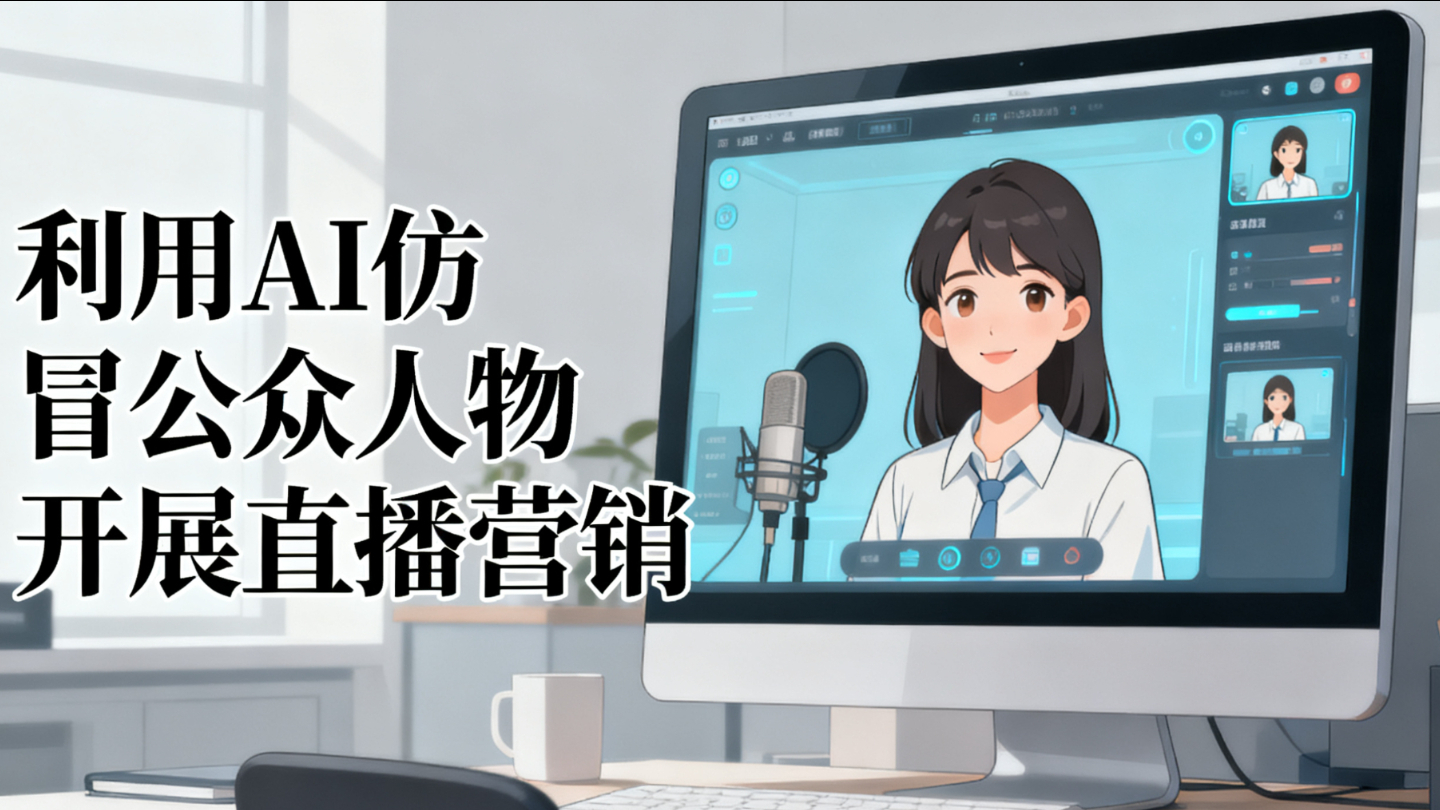 网信部门从严整治利用AI仿冒公众人物开展直播营销问题乱象
