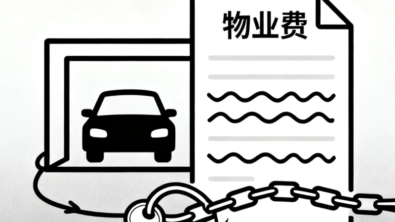 不缴物业费没资格参与小区车位摇号？法院：行为无效！