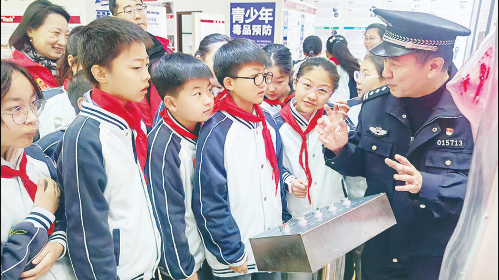 安徽蚌埠市：筑牢校园禁毒防线