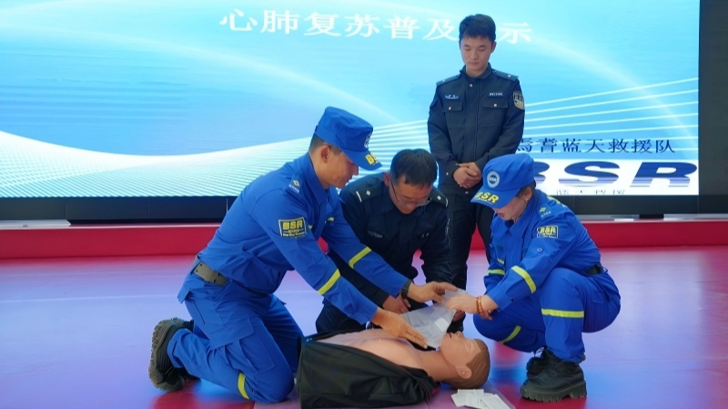 当“警察蓝”遇上“急救蓝”：这场培训让救援技能满格！