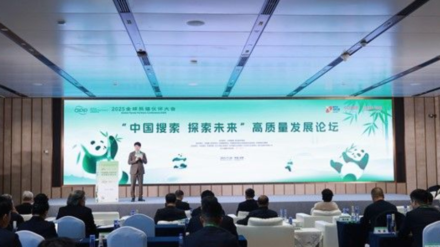 2025全球熊猫伙伴大会 “中国搜索 探索未来”高质量发展论坛在成都举办