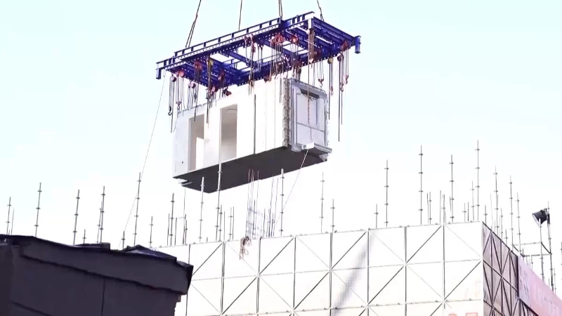 建新房像在搭积木 老旧小区“原拆原建”套餐加速上线