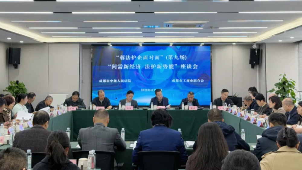 “问需于企”精准把脉，“法护新能”聚力向前——“蓉法护企面对面”（第九场）召开