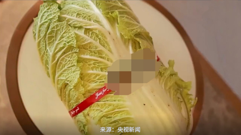 央视曝光155元套牌白菜