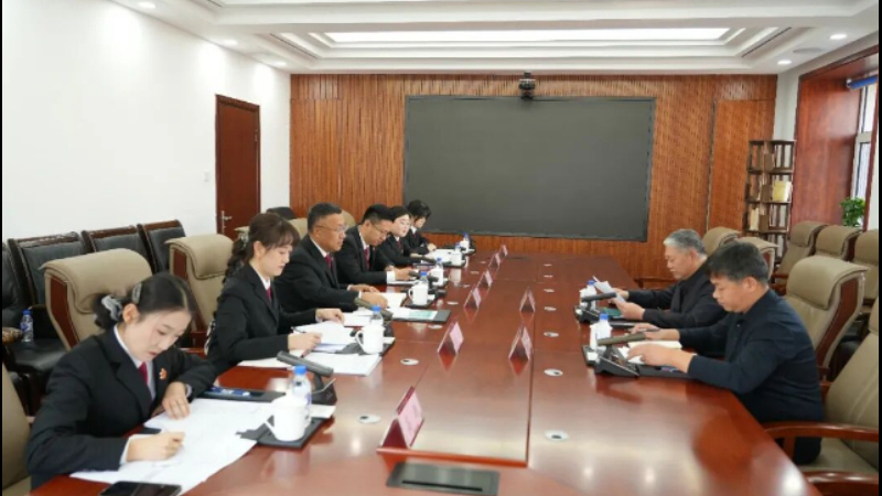 吉林省法院副院长周文君一行到双阳法院调研指导财务管理工作