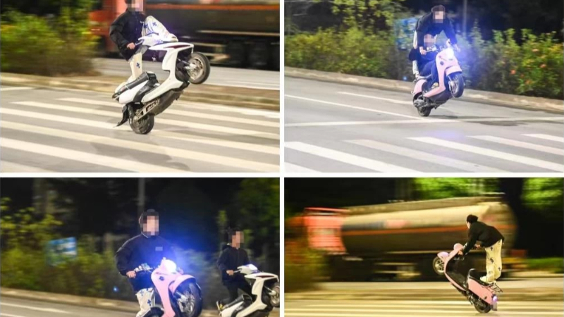 时速破百、灯光眩目……改装电动自行车“步步惊心”