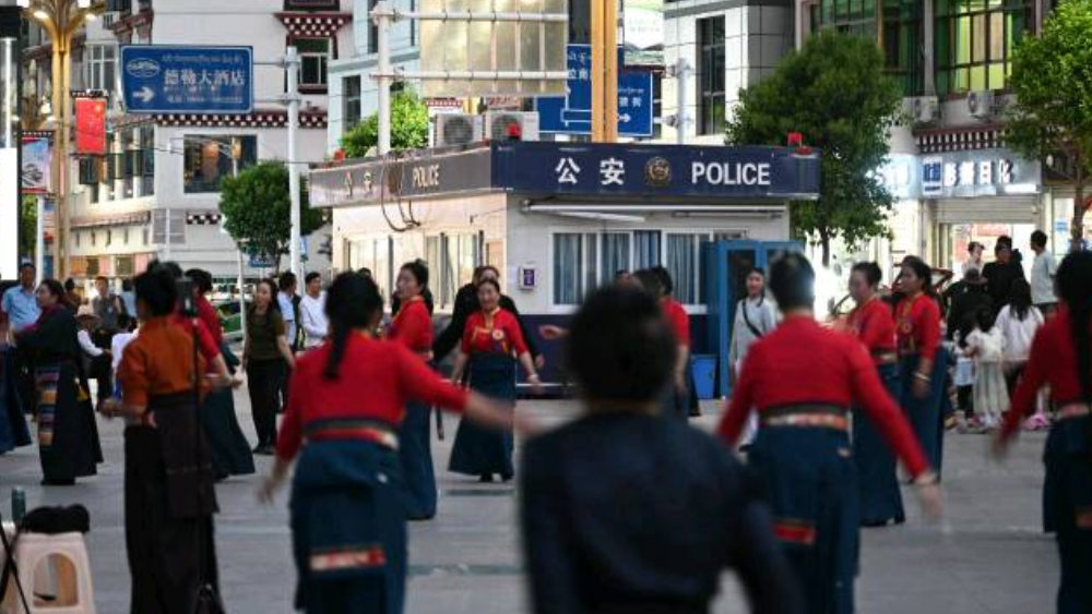 乡城公安：以“共富警务” 为笔，绘就净土香巴拉共富“枫”景图