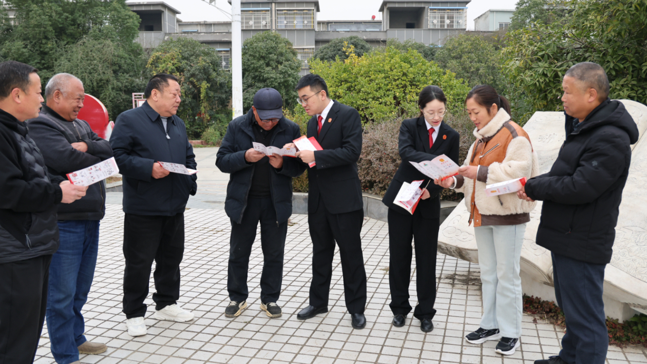 河南省南阳市新野县法院：宪法宣传进乡村 法治观念入民心