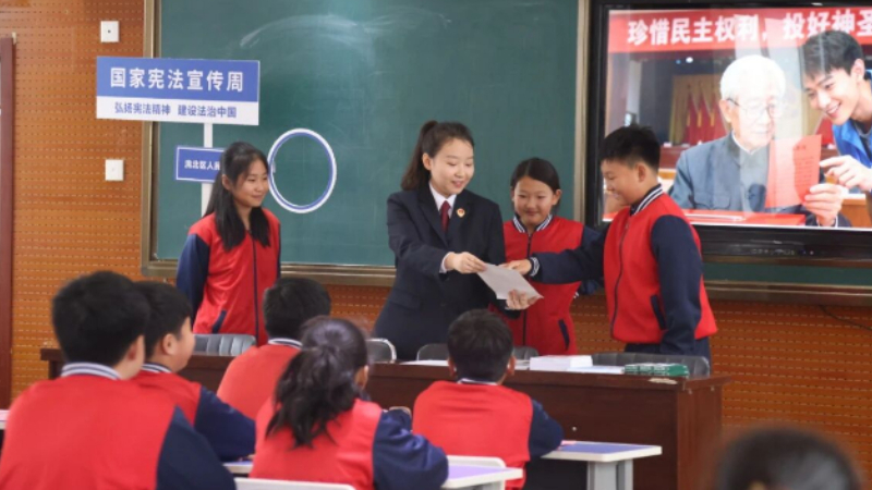 吉林省白城市洮北区检察院：“未”你而来 “宪”在出发