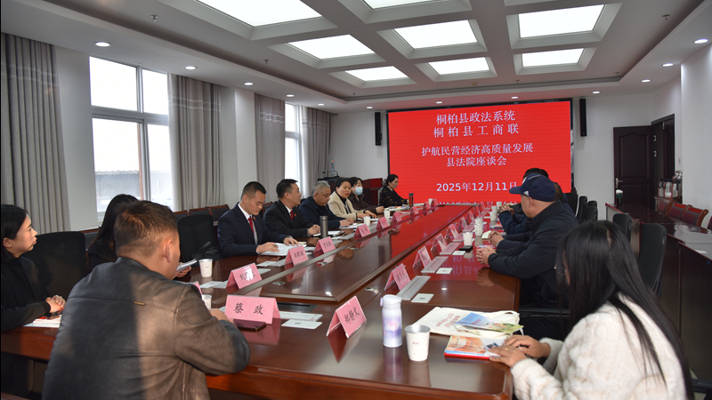 河南省南阳市桐柏县法院开展“护航民营经济高质量发展”公众开放日活动