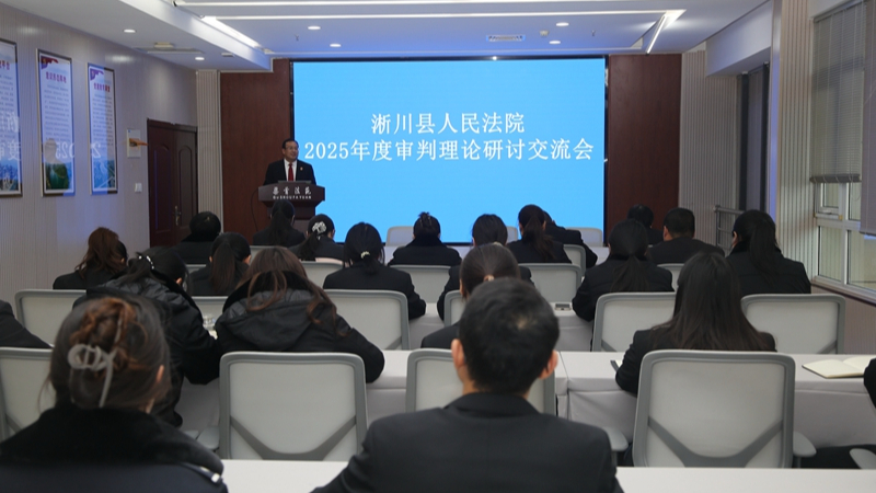 河南省南阳市淅川县法院召开2025年度审判理论研讨交流会
