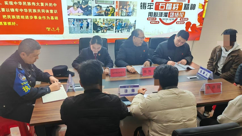 河南省南阳市镇平县法院：玉结同心促和谐 司法为民暖人心
