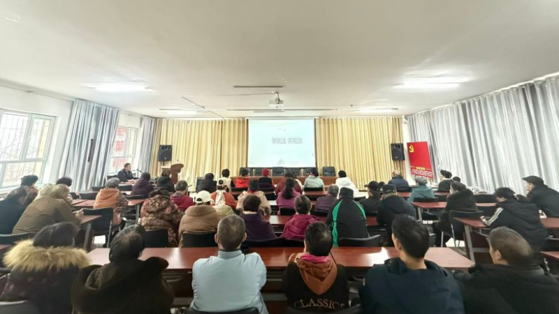 新疆生产建设兵团第七师胡杨河市天北经济技术开发区综治中心：多元法治宣传筑牢社区和谐稳定根基