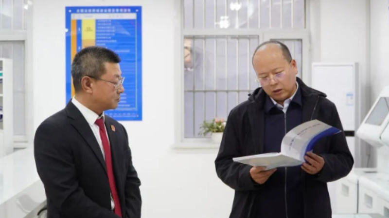 吉林省延边州中级人民法院院长候选人朱超峰到图们市开展调研