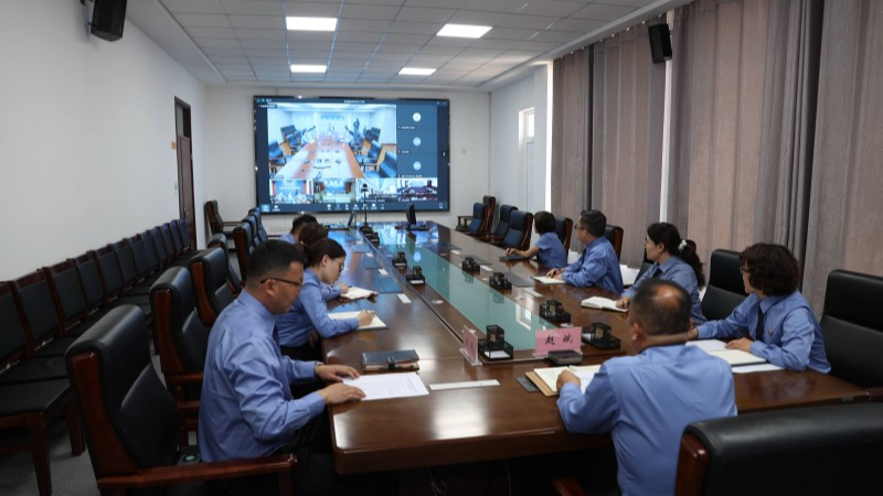 浦江天山共潮声——新疆乌鲁木齐县人民检察院与上海杨浦区人民检察院综合业务“丝路检察有约”云端共建平台故事