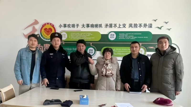 新疆阿勒泰地区福海县齐干吉迭乡：巧解代牧劳务纠纷 守护牧区邻里和谐