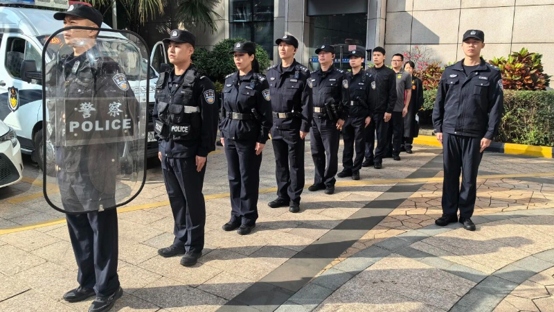 海南海口美兰法院法警大队参加全省法警警务竞赛 荣获三等奖