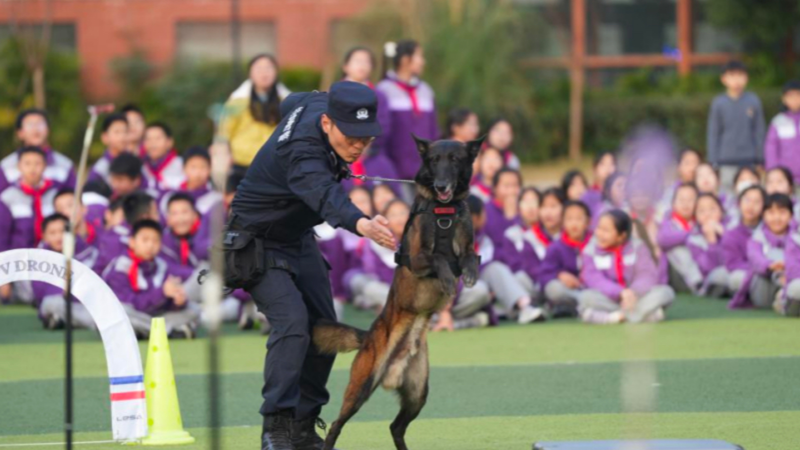 警察节“警”彩来袭！成都武侯公安开展警务进校园活动