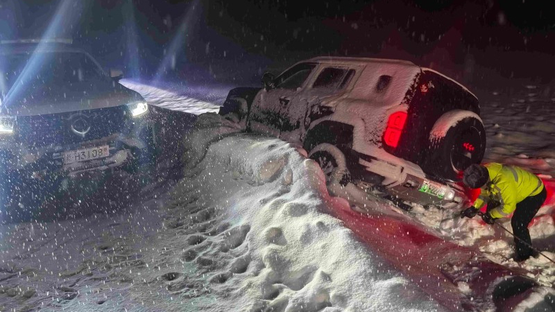 新疆布尔津县公安局交通管理大队：风雪守路人 护航平安线