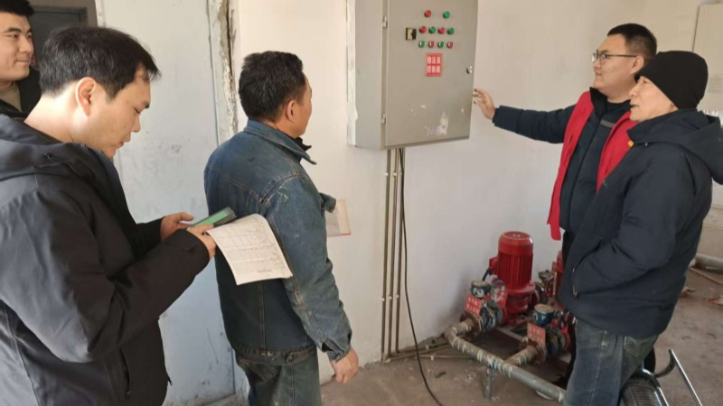 新疆生产建设兵团第七师天北新区司法所：联合排查隐患，高层消防护平安