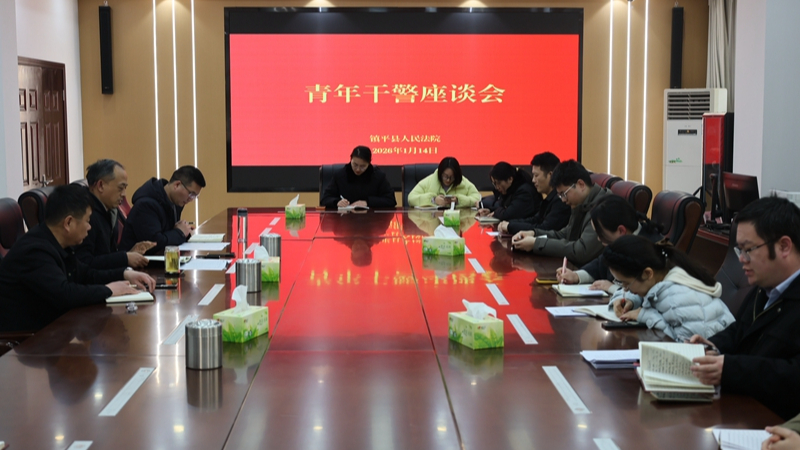 谈感悟 话发展——河南省南阳市镇平县人民法院召开青年干警座谈会