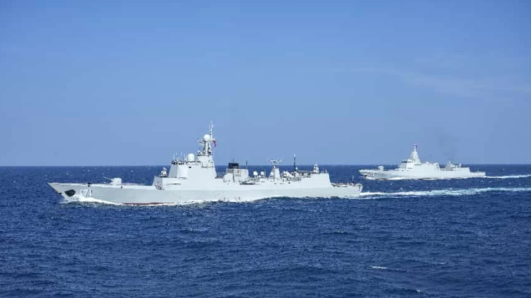 长航时、多科目、实战化，新年度首次编队出海训练完成！