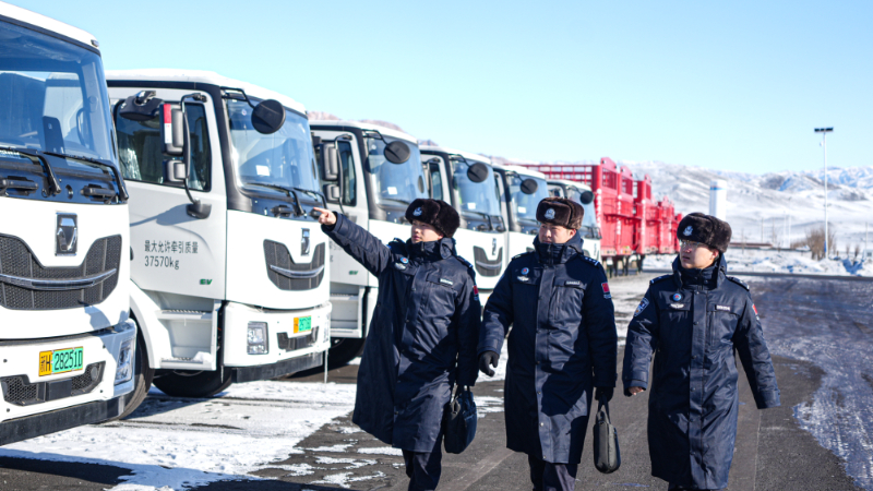 新疆青河：-41℃戍边民警极寒中筑牢安全防线
