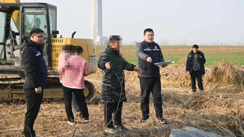 河南省南阳市社旗县法院：强制执行排除妨害案 护土地权益保农耕秩序