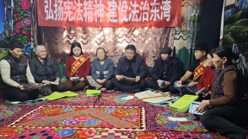 新疆沙湾市司法局：“法治敲门”送服务 普法惠民暖乡村