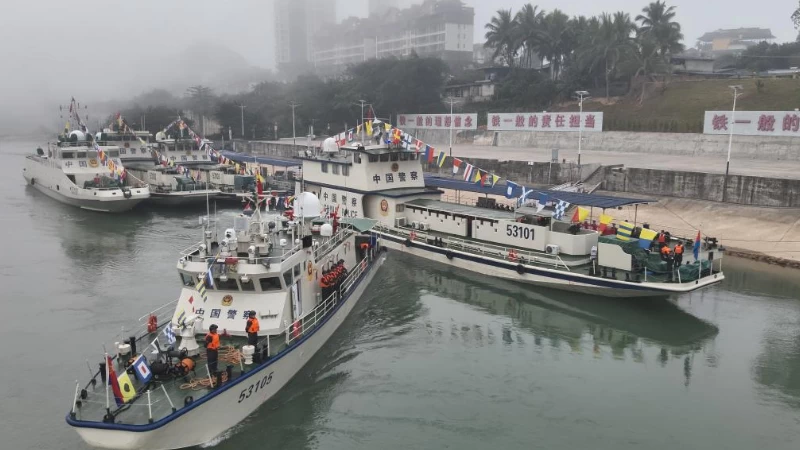 第161次中老缅泰湄公河联合巡逻执法行动启动