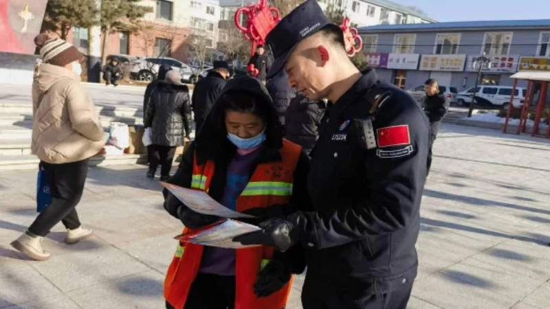 吉林省长白县经济开发区边境派出所：持续深化冬季社会面治安防控工作