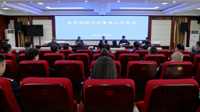 吉林省辽源市中级人民法院召开全市法院司法警务工作会议