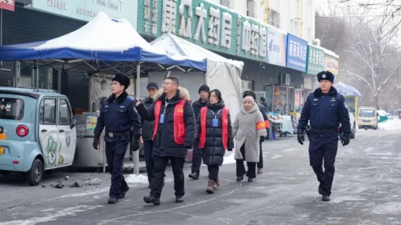 网格里的“蓝红密码”——新疆生产建设兵团第八师石河子市小白杨社区群防群治走出幸福路
