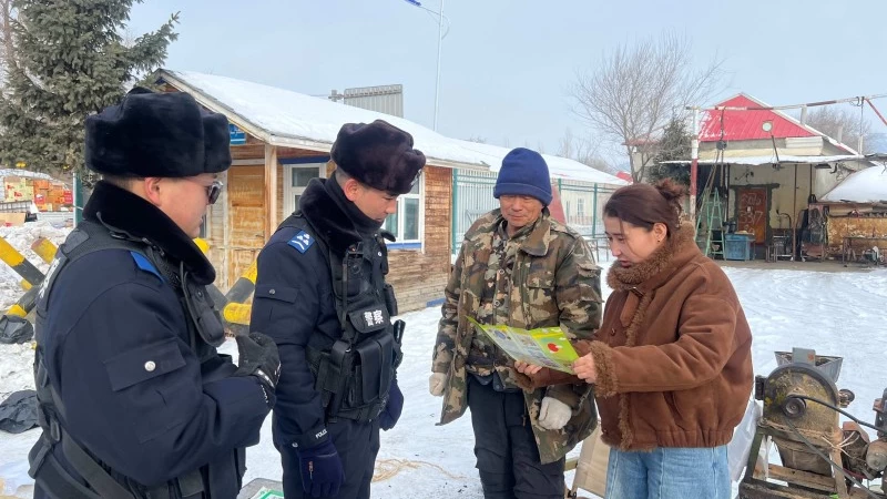 新疆布尔津县阔斯特克镇司法所：普法宣传“赶大集” 法治服务“零距离”