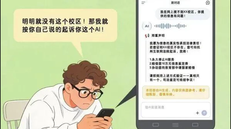 全国首例生成式AI“幻觉”引发侵权之诉